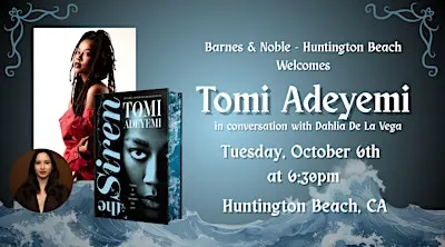 Tomi Adeyemi celebrates THE SIREN at Barnes & Noble - Huntington Beach