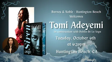 Tomi Adeyemi celebrates THE SIREN at Barnes & Noble - Huntington Beach