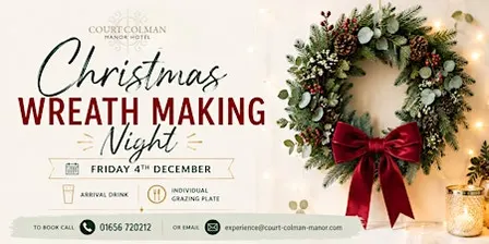 Court Colman Manor Wreath Making Experience