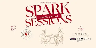 Spark Sessions: Modern Speed Dating Event (Ages 26-32)