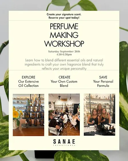 Perfume Making Workshop
