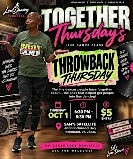 Together Thursdays: Throwback Thursday Line Dance Class