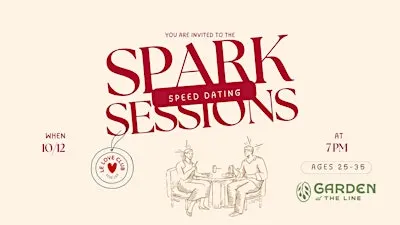 Spark Sessions: Modern Speed Dating Event (Ages 25-35)