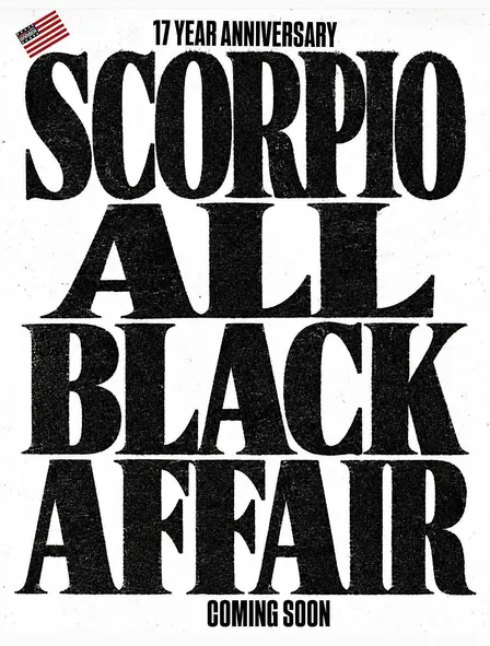SCORPIO ALL BLACK AFFAIR