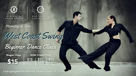 Beginner West Coast Swing Dance Class
