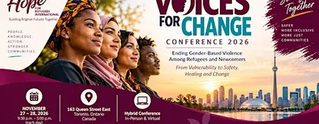 Voices for Change Conference 2026: Ending GBV Among Refugees and Newcomers
