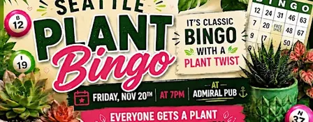 Seattle Plant Bingo