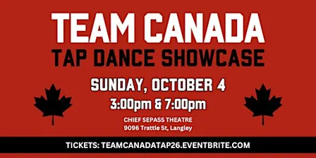 Team Canada Tap Dance Showcase 2026
