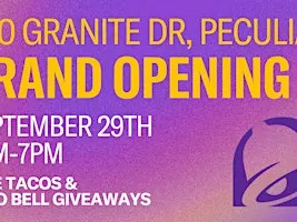 Taco Bell Grand Opening in Peculiar