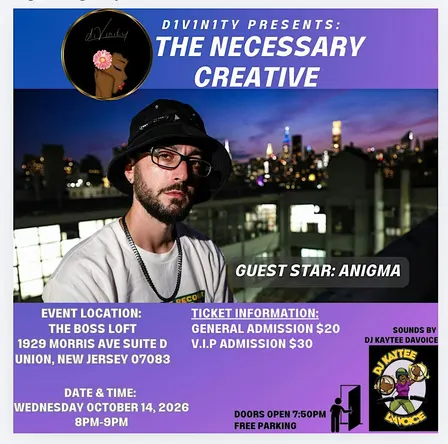 D1V1N1TY Presents: The Necessary Creative -ANIGMA