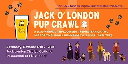Jack O' London Pup Crawl: Halloween Edition!