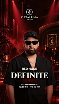 Red Hour at Cataluna Lounge