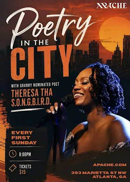Poetry In The City: Live Poetry Open Mic Night in Atlanta