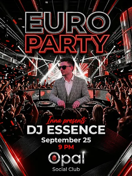 EURO PARTY AT OPAL