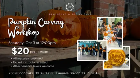 Pumpkin Carving Workshop