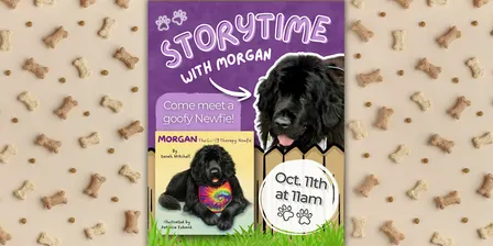 Kids' Storytime with Morgan the Goofy Newfie