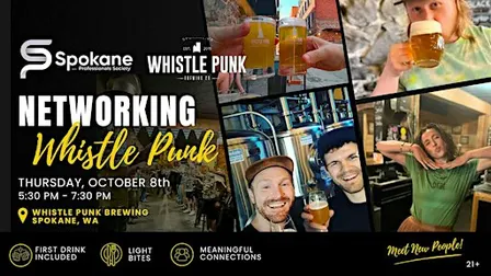 Networking at Whistle Punk Brewing