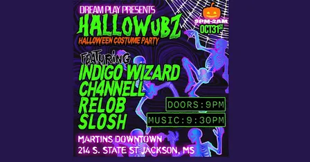 Hallowubz Halloween Show at Martin's Downtown