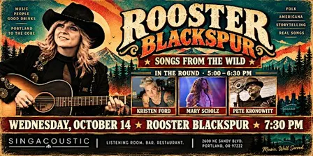 Rooster Blackspur: Folk, Roots & Americana