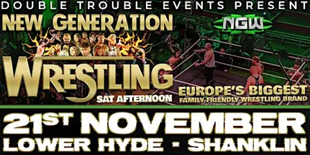 Wrestling-Saturday 21st November-Lower Hyde