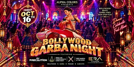 Bollywood Garba Night @ ERA Lounge
