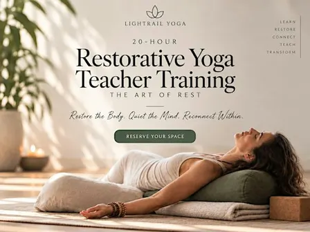 Restorative Yoga Certification/ 2 Day Training!!!