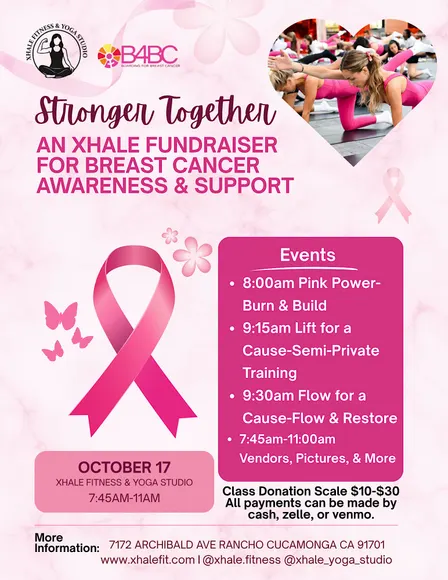 Xhale Fundraiser - Stronger Together