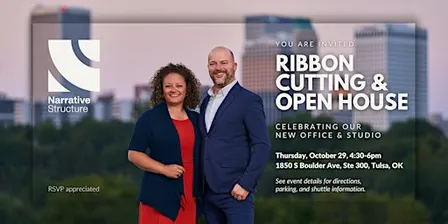 Narrative Structure Ribbon Cutting & Open House