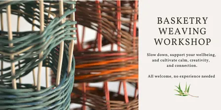 Sculptural basketry workshop - weave a contemporary vase with rattan reed