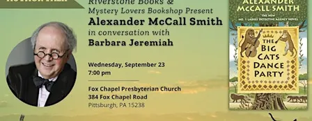 A Conversation with Alexander (Sandy) McCall Smith
