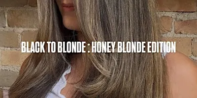 BLACK TO BLONDE: honey blonde edition