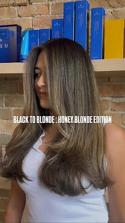 BLACK TO BLONDE: honey blonde edition