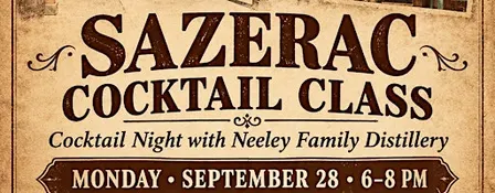 SAZERAC COCKTAIL CLASS
