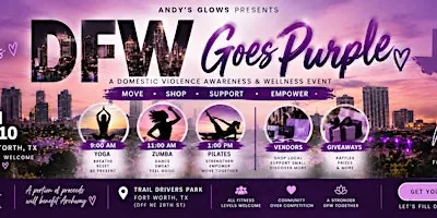 DFW goes purple