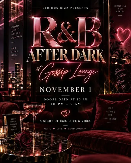 R&B After Dark : Artist List