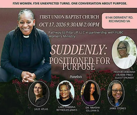 Suddenly: Positioned for Purpose -Women's Conference