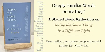 Deeply Familiar Words (Or Are They?): A Shared Book Reflection, over coffee