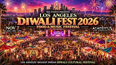 Diwali Fest : Indian Food & Music Festival | Nov 07 | Los Angeles