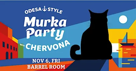 Murka Party - 5th annual Halloween Benefit Party for Cats and Dogs in Odesa