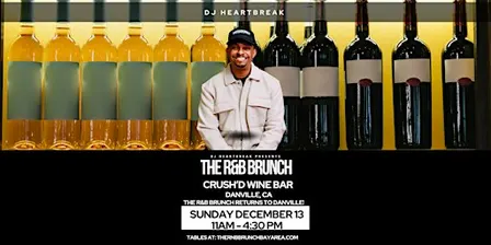 The R&B Brunch with DJ HEARTBREAK - Danville [December 13th]