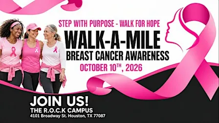 Breast Cancer Awareness Walk-A-Mile at The R.O.C.K