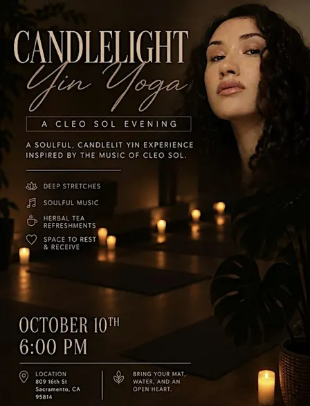 Candlelight Yin Yoga Class