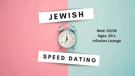 30's Jewish Speed Dating: Appetizers Included!