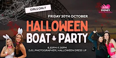 Girls Only Halloween Boat Party | Sydney Working Holiday Girls