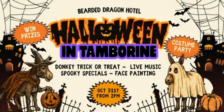 HALLOWEEN IN TAMBORINE | Trick or Treat, Live Music, Face-painting