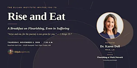 Rise and Eat: A Breakfast on Flourishing, Even in Suffering