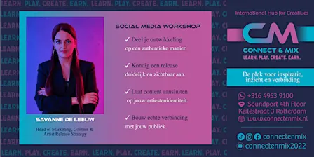 Social Media workshop for Artists
