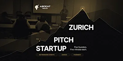 Startup Pitch Events Zurich: 5 Founders on Stage
