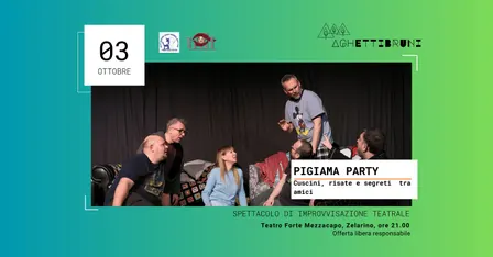 Pigiama Party - spettacolo di Improvvisazione Teatrale