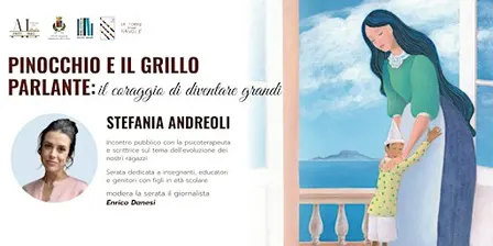 Pinocchio e il grillo parlante: il coraggio di diventare grandi
